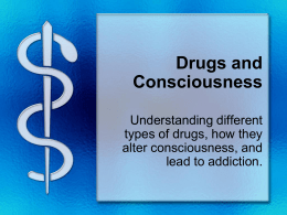 Drugs and Consciousness - Lincoln Park High School