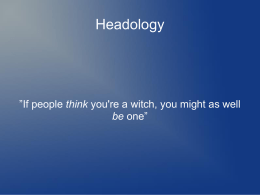 Headology - A Rich Neural Tapestry