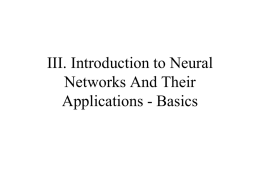 Introduction to Neural Networks and Its Applications