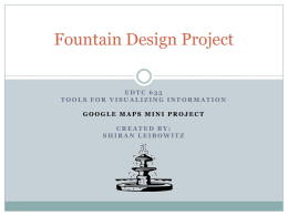 Fountain-Design-Projectx - Shiran Leibowitz`s Portfolio