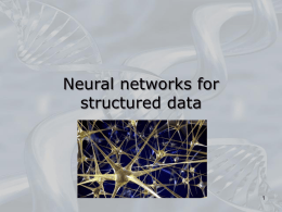 Neural networks for structured data