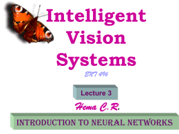 What is a Neural Network An artificial neural