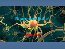 Neuroprosthetics1 - Nature Inspired Technologies Group