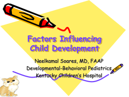 Factors Influencing Child Development