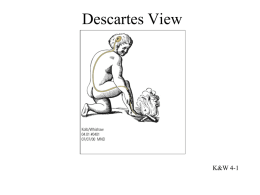 Descartes - Psychology