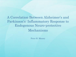 Correlation Between Alzheimer`s and Parkinson`s
