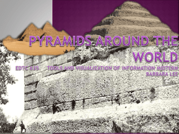 Pyramids Around the World