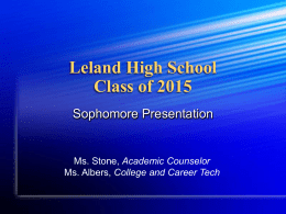 Leland High School Class of 2014