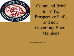NVMI Command Brief July 2014