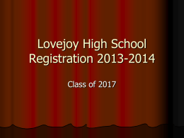 f244921 - Lovejoy High School