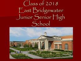 Class Of 2011 East Bridgewater High School