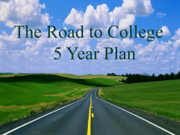 Path to College 6 Year Plan - Clovis North Educational Center