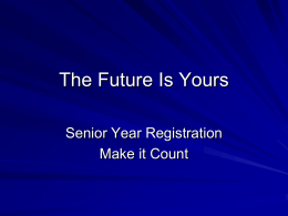 The Future is Yours - Francis Howell High School