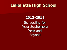 The La Follette High School