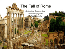 The Fall of Rome - York Region District School Board