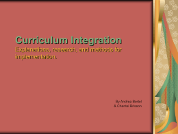 Integrated_Curriculum