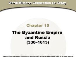 World History Connections to Today