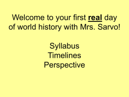 File - WORLD HISTORY with Mrs. Sarvo