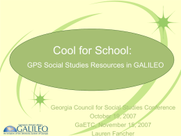 Galileo - University System of Georgia