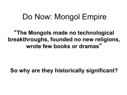 Mongols - Nutley Public Schools