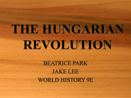 the hungarian revolution