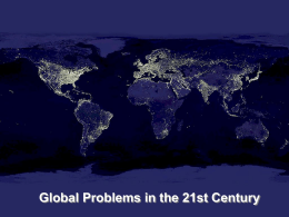 Global Issues PowerPoint Notes
