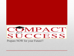 2016 COMPACT FOR SUCCESS short version