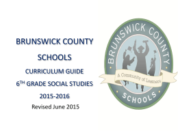 2016-2017 6th Grade SS Curriculum Guidex