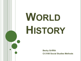 World History - Avery County Schools