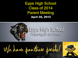 diploma path - Epps High School