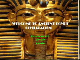 Ancient Egypt - ecasternlutie