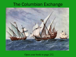 SC Standard 7-1.4 The Atlantic Slave Trade