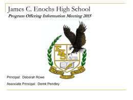 Forensic Biotech Science - Enochs High School
