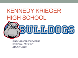 Kennedy Krieger High School