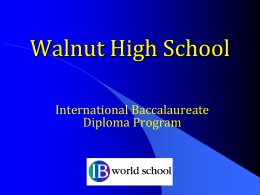 Walnut High School