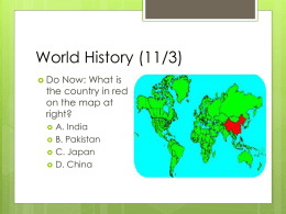 World History (11/3)