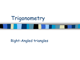 Trig powerpoint