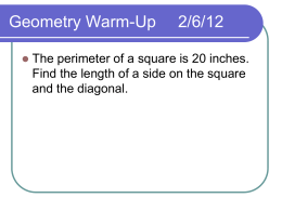8-4: Trigonometry