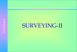 Surveying-II
