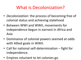 Decolonization
