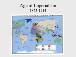 Imperialism: The Scramble for Africa