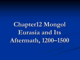 Mongol invasion of Japan in 1274 made the