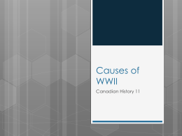 Causes of WWII - hrsbstaff.ednet.ns.ca
