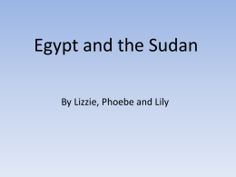 Egypt and the Sudan (2)