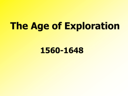 The Age of Exploration - Lakeland Central School District
