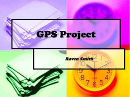 GPS Project - History Showcase