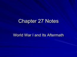 Chapter 27 Notes - Home