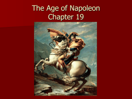 Napoleon Bonaparte - Stamford High School