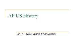 AP US History - West Orange