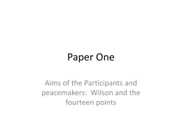 Paper One - Australian International School